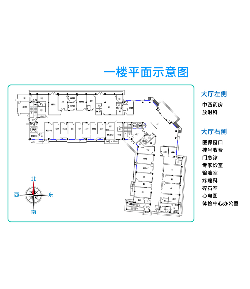 一樓平面示意圖